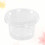 2Pièces Coupelles Jetables Transparentes En PP Pour Yaourt Sauce 8
