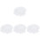 400Ensembles Articulations Plastique Blanches DIY Résistantes 2