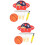 2Ensembles Mini Panier De Basket Intérieur Pour Enfants 7