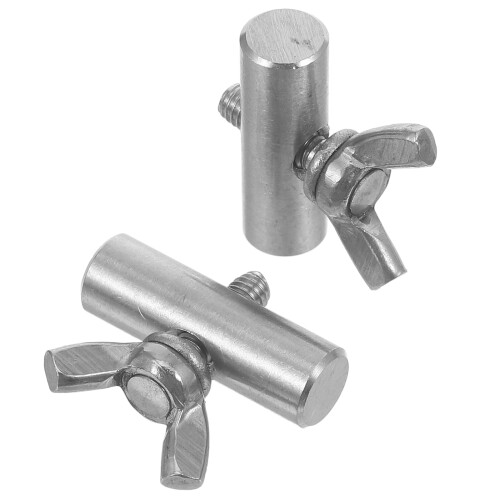 10Pièces Écrous Œillets Acier Inoxydable Argent Pour Usage Domestique