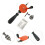 1Ensemble Perceuse Manuelle En Acier 45# Pour Bois, Portable Noire 8