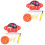 2Ensembles Mini Panier De Basket Intérieur Pour Enfants 4