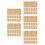 5Pièces Support Braille Robustes Couleur Khaki 9