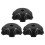 6Pièces Bouchon Réservoir Atv Protection Noir Mat PP 1