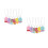 12Pièces Colliers Accessoires Fête Enfants Design 7