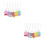 12Pièces Colliers Accessoires Fête Enfants Design 9