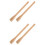 4Pièces Bois Beige Pour Outil De Jardin, Remplacement Durable 6