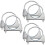 6Pièces Clamp Pour En Acier Inoxydable Accessoire Durable 8