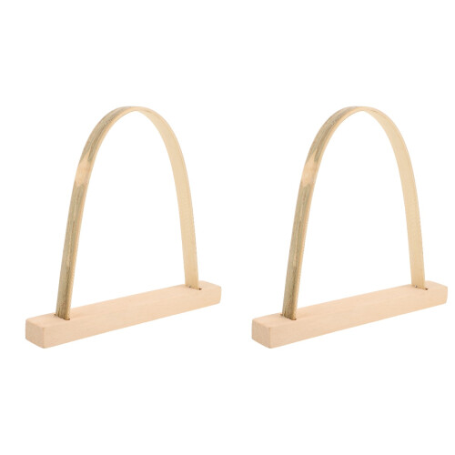 2Pièces Support Bois Durable Cocons De Ver À Cadre Manuel Facile 2
