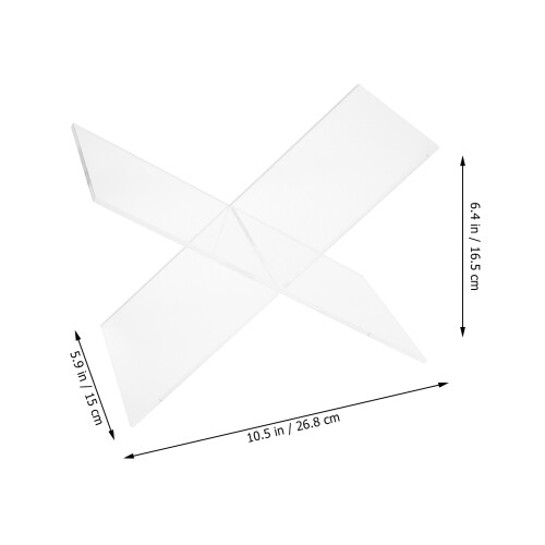 1Ensemble Support Plexi Coloré Pour Cuisine Bureau 1
