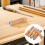 15Pièces De Bois Durable Pour Outils À Main Projets DIY 11