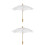 2Pièces Ombrelles Bois Parasol Photo Décor 4