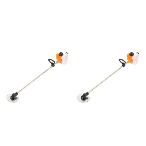 2Pièces Mini Tondeuse PVC Orange Accessoires Maison 2