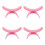 4Pièces Support Main Plastique Rose Ergonomique Pour Nail Tech 6
