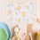 10Pièces Ensembles Bébé Jetables En Papier Pour Protection Table Beige 7