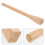 4Pièces Bois Beige Pour Outil De Jardin, Remplacement Durable 9