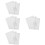 4Ensembles Panneaux Présentation Trifold Carton Pour Affichage 9