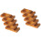8Pièces Repose-Baguettes Cuillères Bois Support Utensiles Marron 4