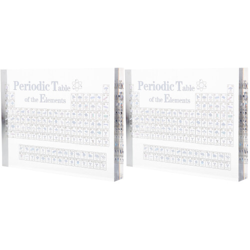 2Pièces Décoration Élément Transparent En Stable 2