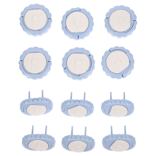 48Pièces Cache-Prises ABS Protection Enfants Usage Facile 1