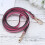 2Pcs Pink Double-Sided Wide Shoulder Strap Stylish Bag Sling Belt 8