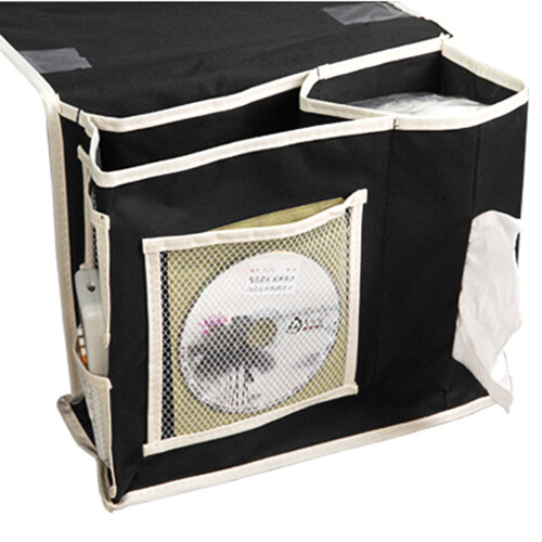 2Pcs Bedside Organizer Multi-Color Oxford Storage Pocket for Gadgets