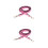 2Pcs Pink Double-Sided Wide Shoulder Strap Stylish Bag Sling Belt 5