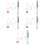 5Ensembles Stylos Perceurs Diamant Plastique Blancs Pour Art DIY 4