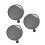 3St Reflecterend Dent Detectie Board, Inklapbaar En Multikleurig 3