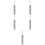 5Pcs Portable Silver Espresso Coffee Stirrer Powder Distribution Tool 8