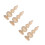 4St Multifunctionele Finials, Onbewerkt, Voor Trap, Bed En Hek 4