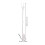 White Plastic Stainless Steel Grabber Tool for Elderly Home Use 2