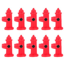 50St Rood Resin Mini Brandkraan Model Voor Sierdecoratie En Landschap