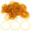600Pcs Orange Rubber Bands Thick Wide Strong Elastic Bands 3