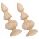 4St Multifunctionele Finials, Onbewerkt, Voor Trap, Bed En Hek 3