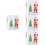 8Sets Assorted Color DIY Cross Stitch Bookmark Kit Polyester Craft Set 6