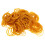 600Pcs Orange Rubber Bands Thick Wide Strong Elastic Bands 2