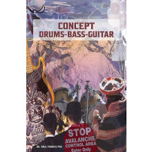 Concept Drums Bass Guitar by Dr. Paul Francis PhD Paperback Book