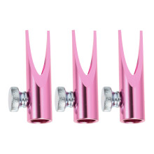 3St Compacte Roze Potloodslijper Aluminium Voor Thuis, School En