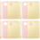 8Sets Compacte Acryl Make-Up Mengplaat En Spatel Set Voor Visagisten 6