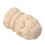 2St Beige Ananas Finials Handgesneden Kappen 3