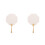 2St Compacte Witte Papieren Waaier Met Handvat, Maken 4