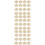 60St Beige Golfs Positioneringsmarkers Met Lange Levensduur 7