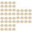60St Beige Golfs Positioneringsmarkers Met Lange Levensduur 6