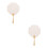 2St Compacte Witte Papieren Waaier Met Handvat, Maken 7