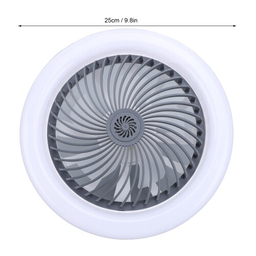 Aroma 30W Deckenventilator-Licht, 25 x 12cm, Schwarz 1