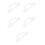 5Pcs Clear Acrylic Router Templates Kitchen Cutting Tools 6
