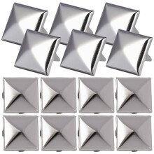 800St Vierkante Metaal Studs Voor DIY Punk En Kleding