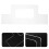 5Pcs Clear Acrylic Router Templates Kitchen Cutting Tools 11