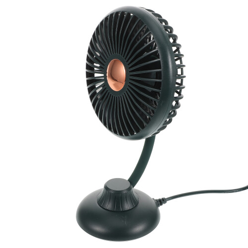 4St ABS Groene Auto Ventilator Compacte Dashboard Fan Voor 1